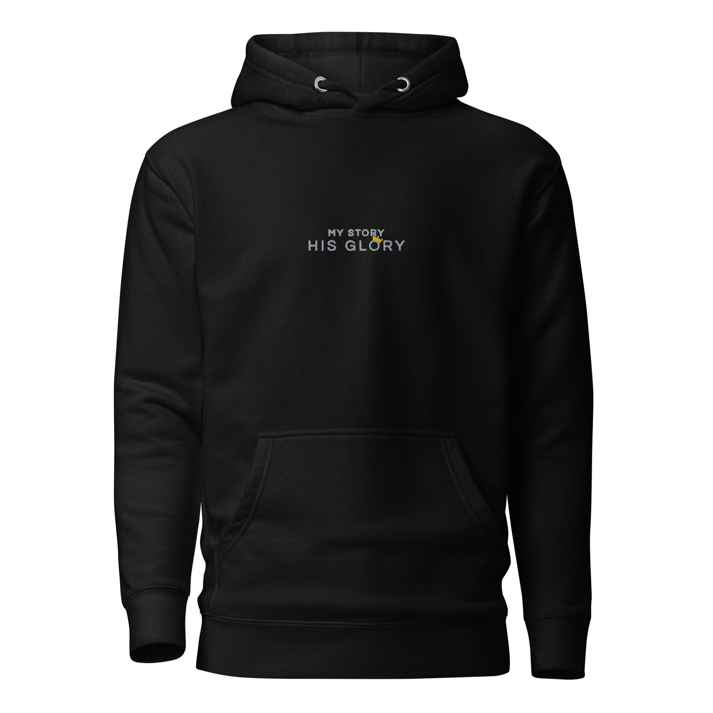 His Glory Unisex Premium Hoodie - Black