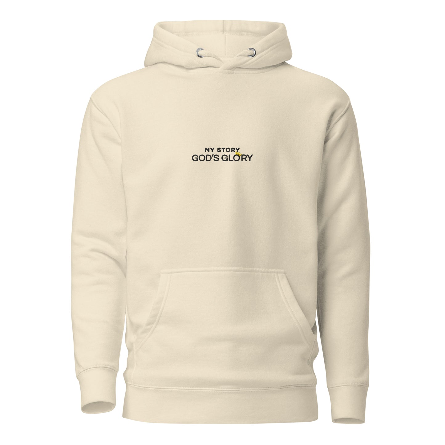 God's Glory Unisex Premium Hoodie - Bone