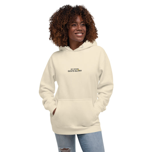 God's Glory Unisex Premium Hoodie - Bone