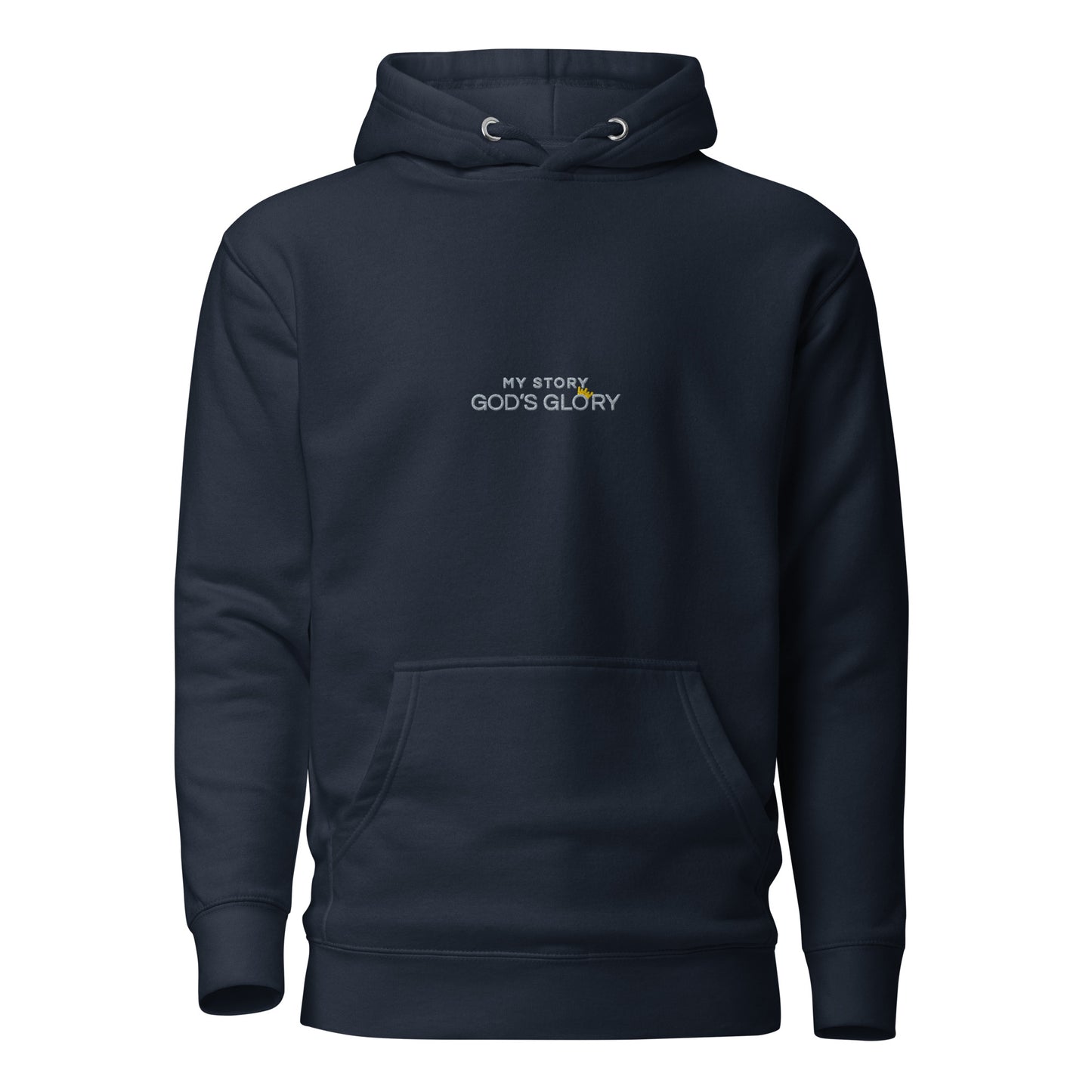 God's Glory Unisex Premium Hoodie - Navy Blue