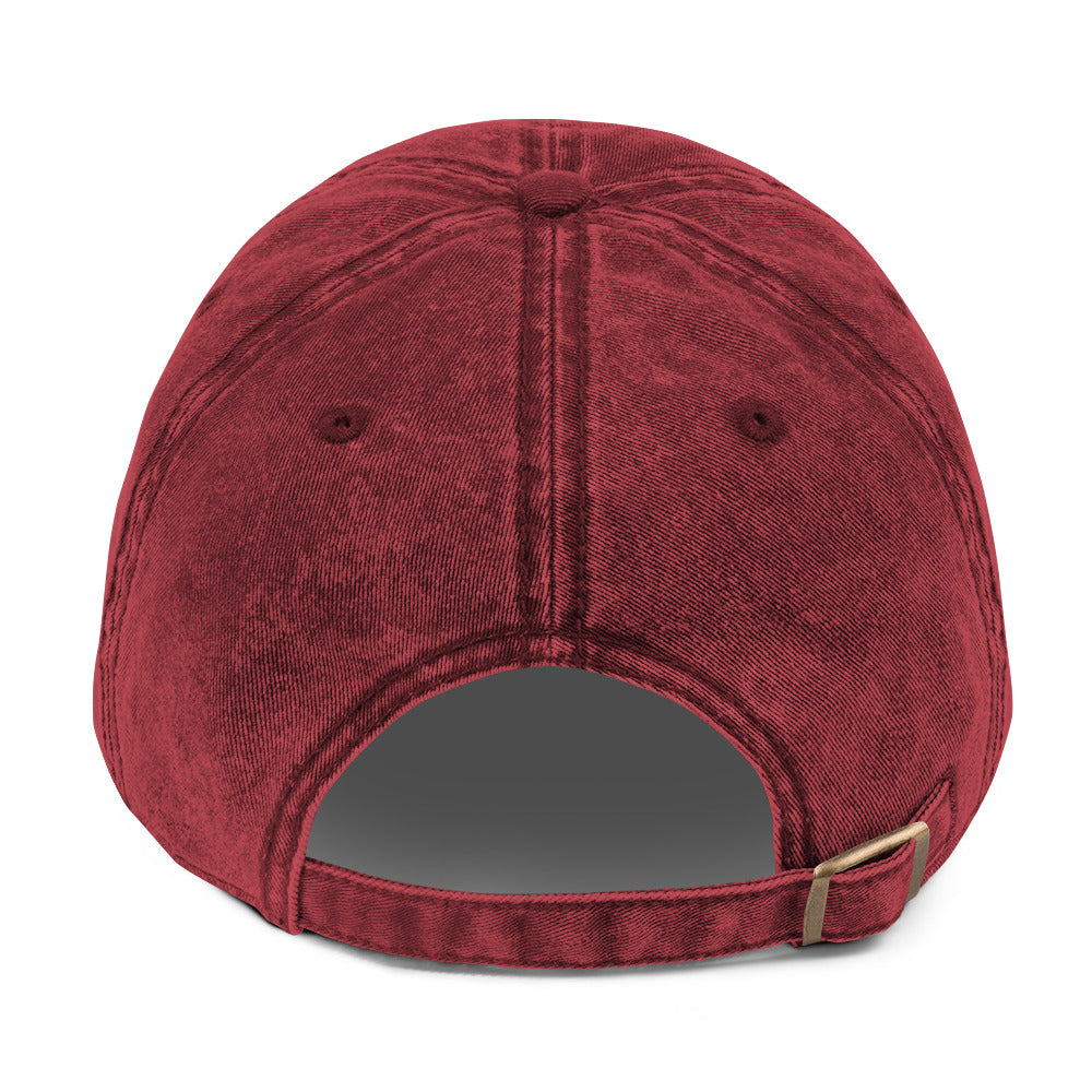 His Glory Vintage Cap - Maroon