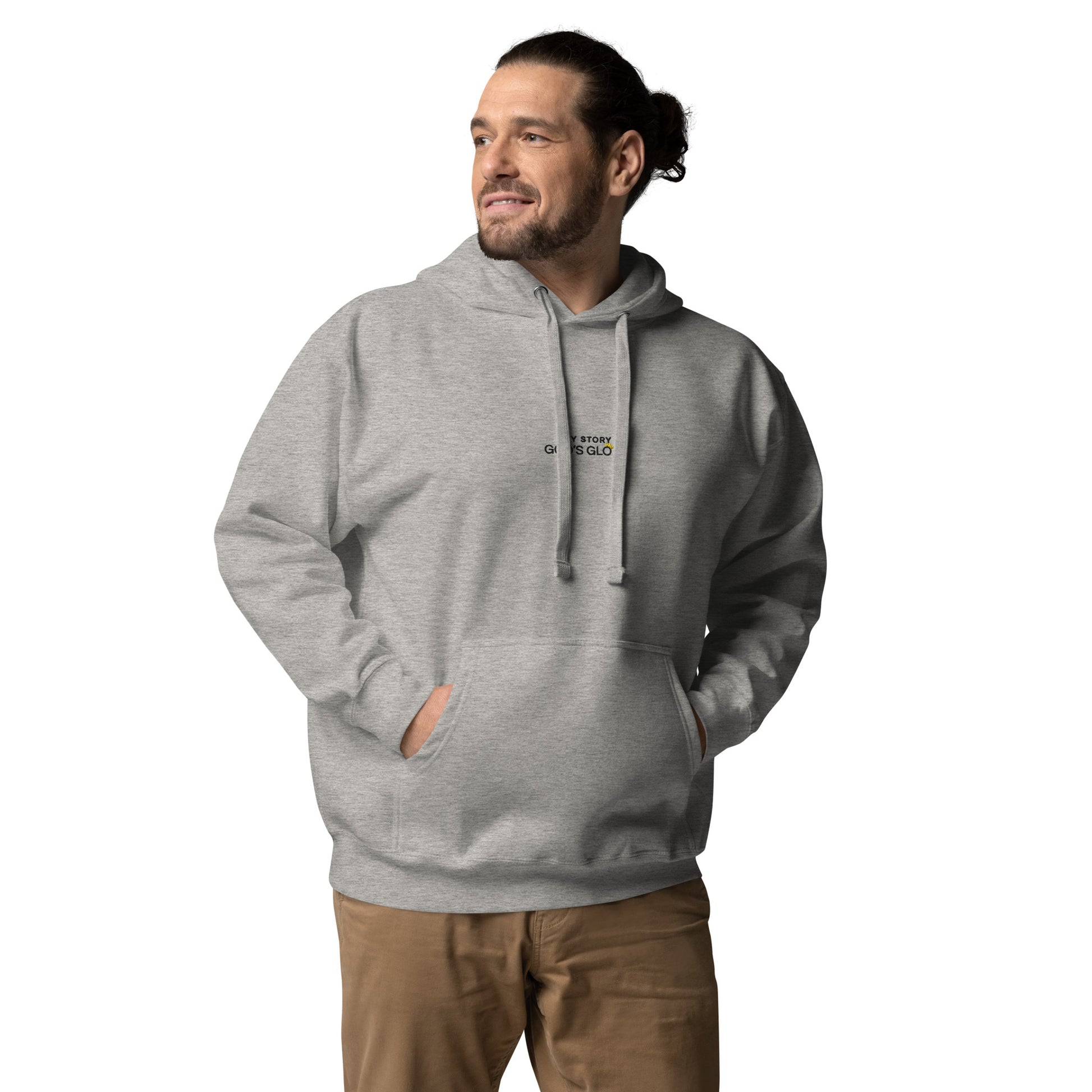 God's Glory Unisex Premium Hoodie - Carbon Grey