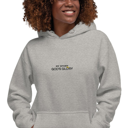 God's Glory Unisex Premium Hoodie - Carbon Grey