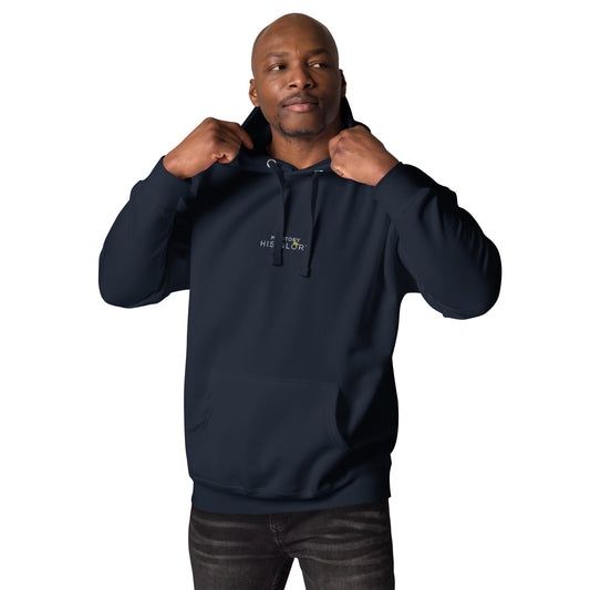 His Glory Unisex Premium Hoodie - Navy Blue