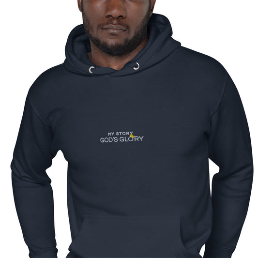 God's Glory Unisex Premium Hoodie - Navy Blue