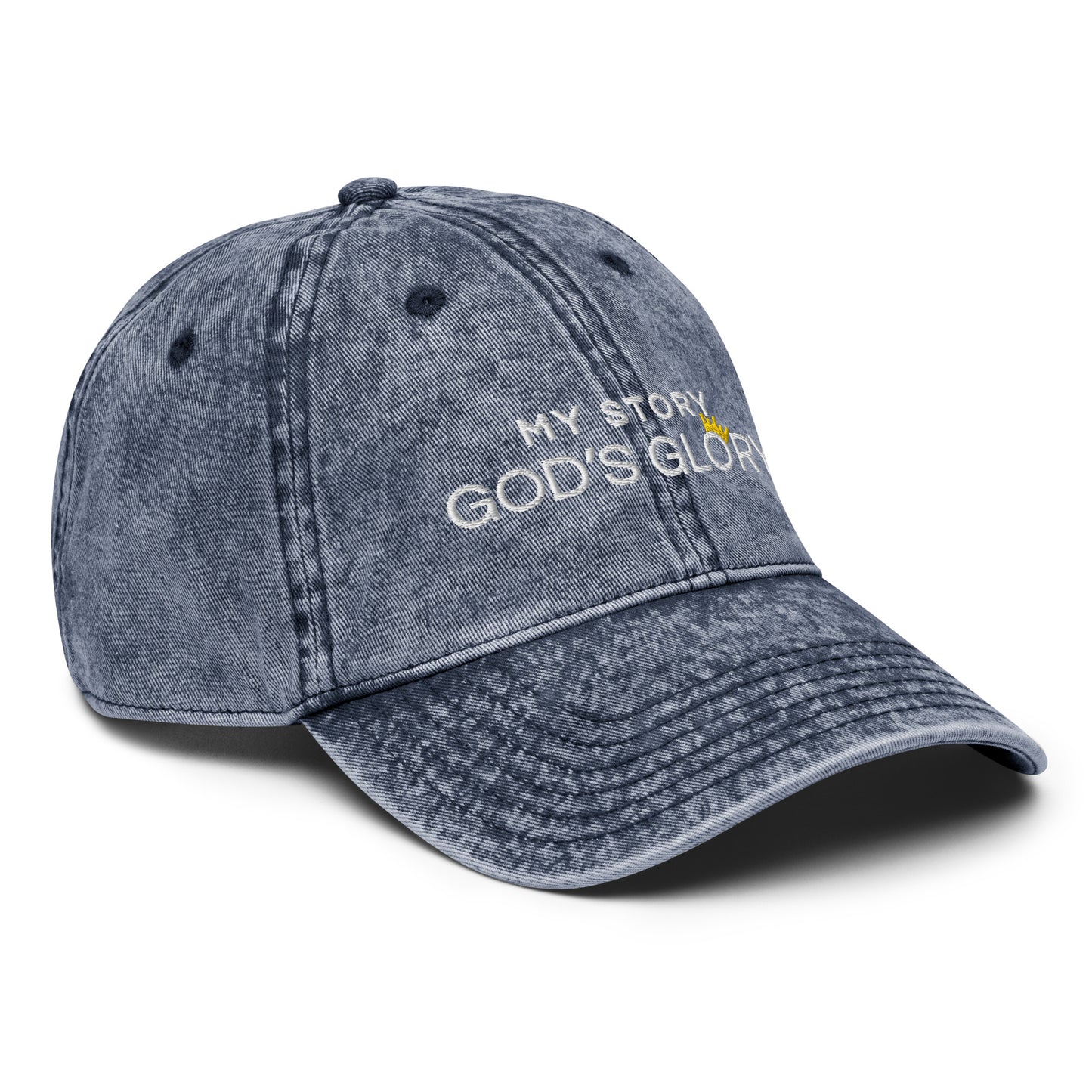 God's Glory Vintage Cap - Navy